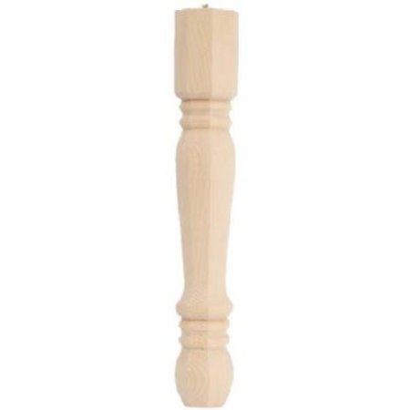 WADDELL MFG 28 Trad Pine Table Leg 2428